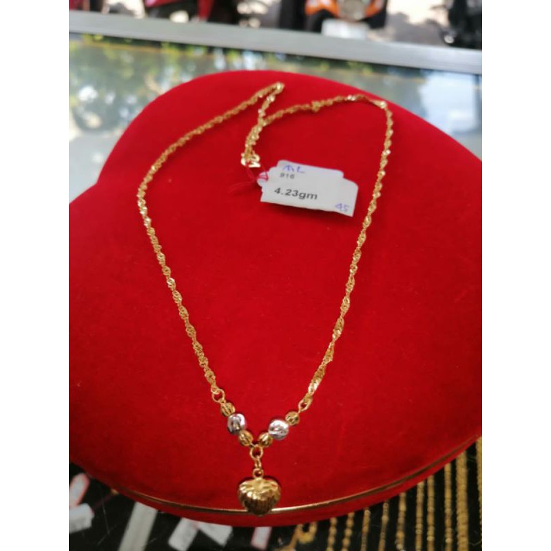 kalung Emas Rante 916/23 Karat