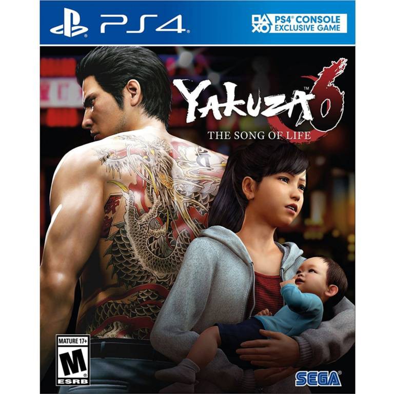 PS4 Yakuza 6: The Song of Life [Bonus Artbook] (R3/ENG)