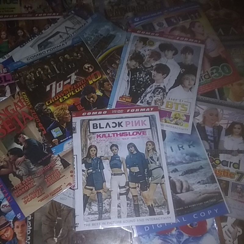 Kaset Bekas Dvd ada bts flim hantu flim perang