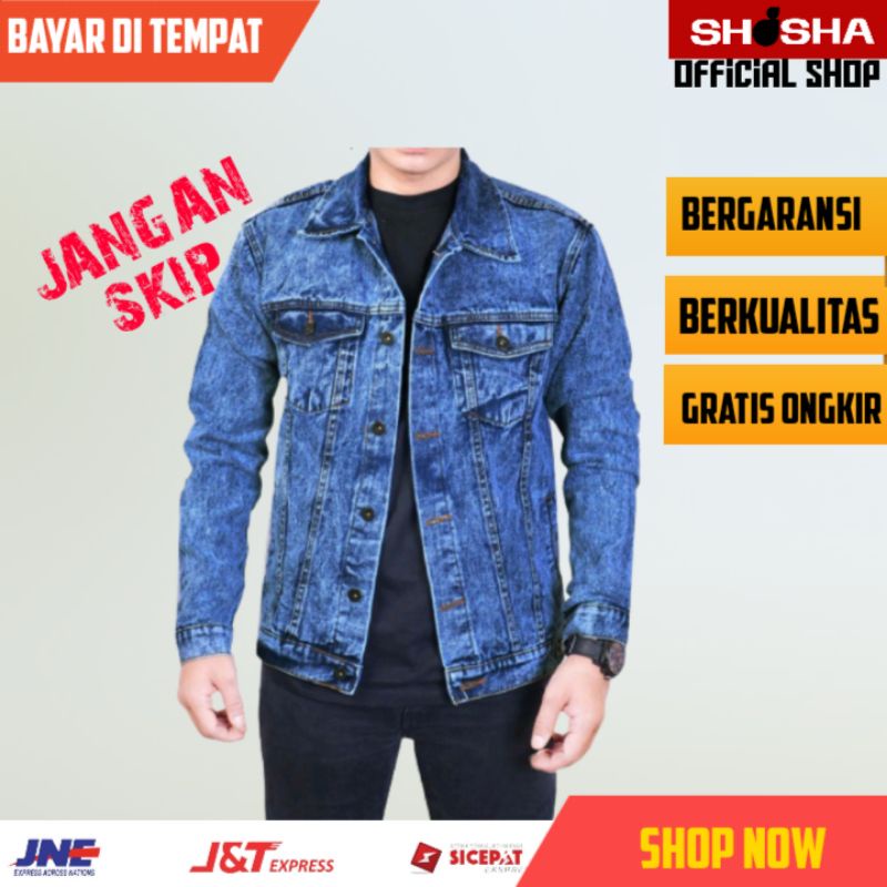 COD JAKET JEANS SANDWASH LEVIS ORIGINAL PRIA WANITA PREMIUM TERMURAH TERLARIS TERBARU 2022 UKURAN L 