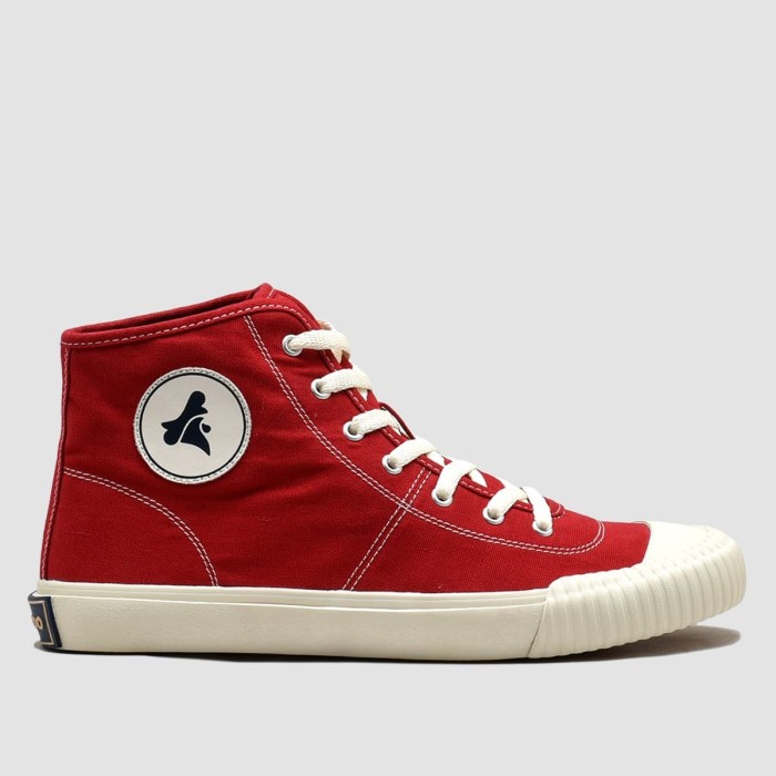 Brodo X Jakcloth Vulcan Hi Classic Red Ws Mfi.Store