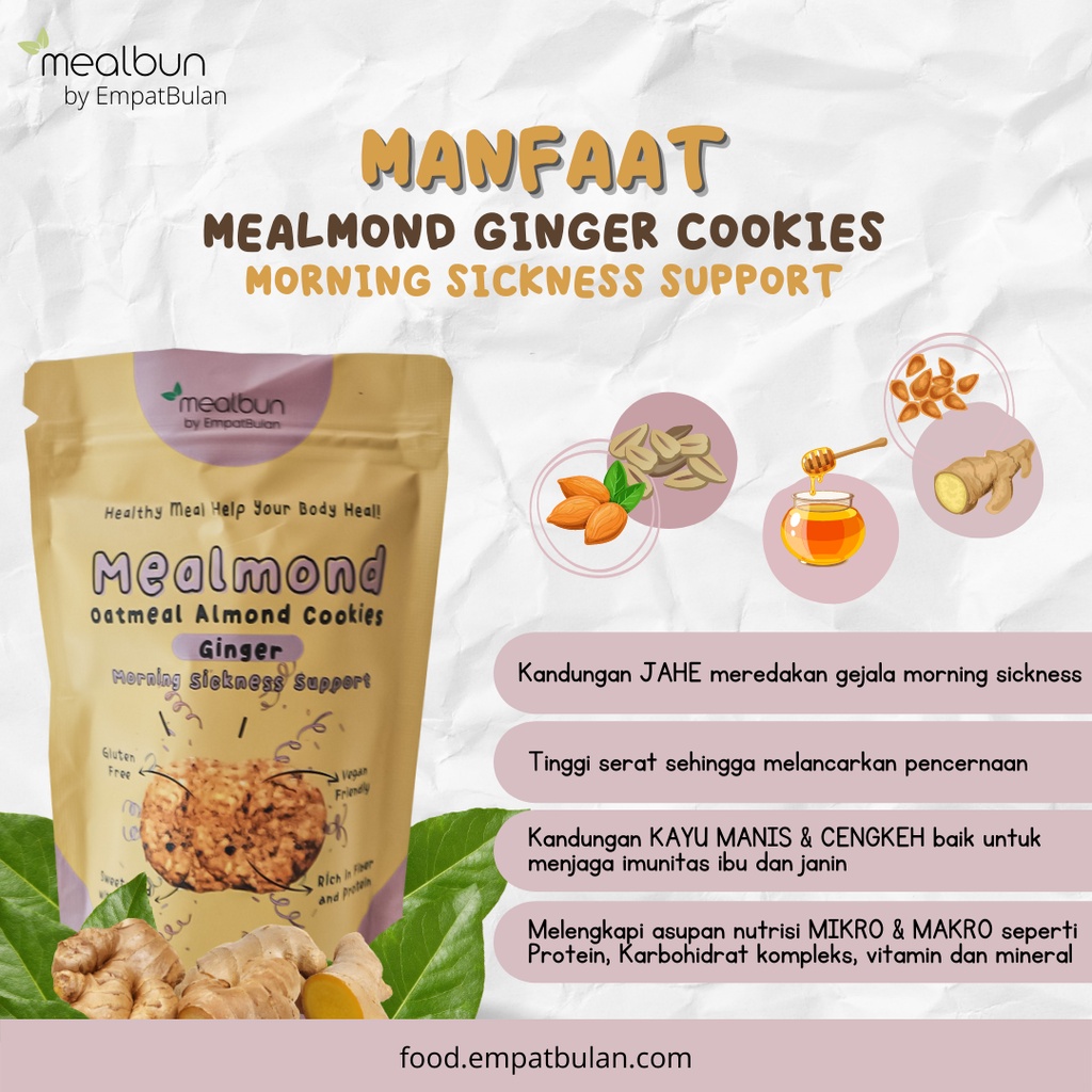 

Healthy Sna I Special Bundling Mealbun (3 Pieces) Lactation Support Pelancar Asi Pengental Asi