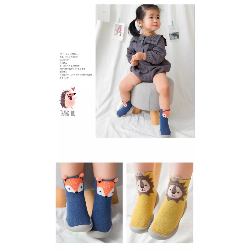 Sepatu Bayi Newborn Balita Laki Laki Perempuan Antislip Skidder Prewalkers Baby Shoes Kaos Kaki Bayi