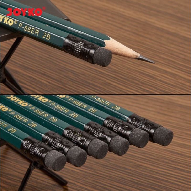 

PENSIL KAYU 2B JOYKO P88 ER (12 PCS)