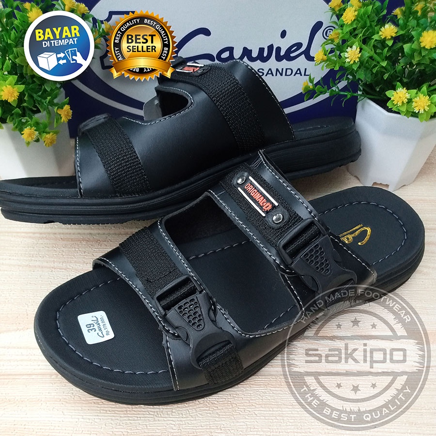 PROMO 11.11 BIG SALE !! SANDAL PRIA DEWASA CANVIL BAN 2 MURAH TRENDI NYAMAN DIPAKAI  / SANDAL DISTRO ALDEBARAN / SANDAL GUNUNG BAN 2 / SAKIPO