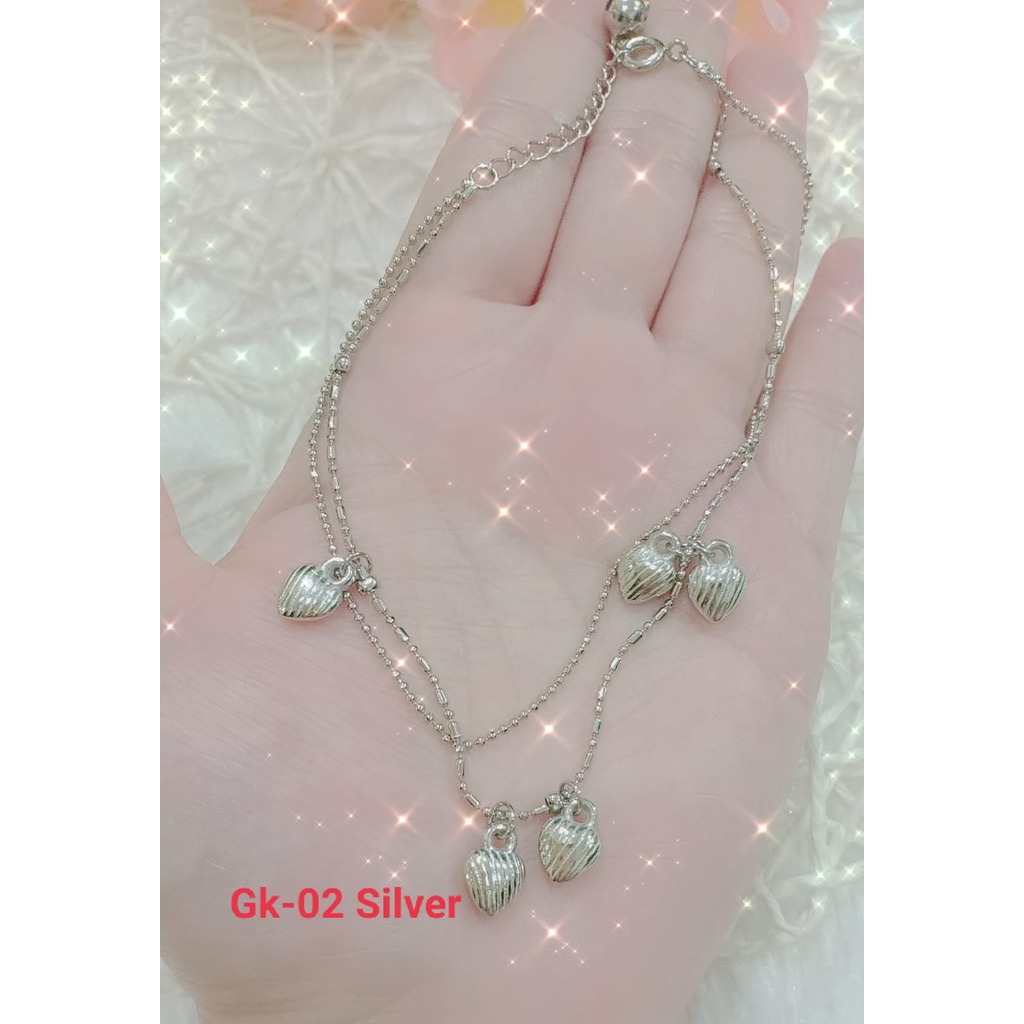 gelang kaki FASHION wanita cantik / gelang kaki rante wanita