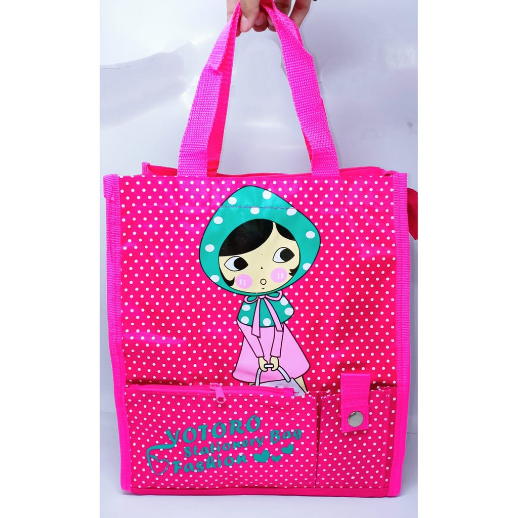 

Tas tenteng / tote bag / goodie bag girls T-1326