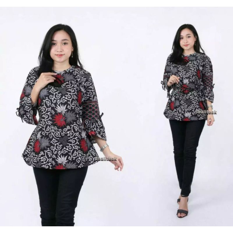 Srmbt Mawar Daun | Pabrik Baju Batik Couple Seragam  Keluarga Seragaman