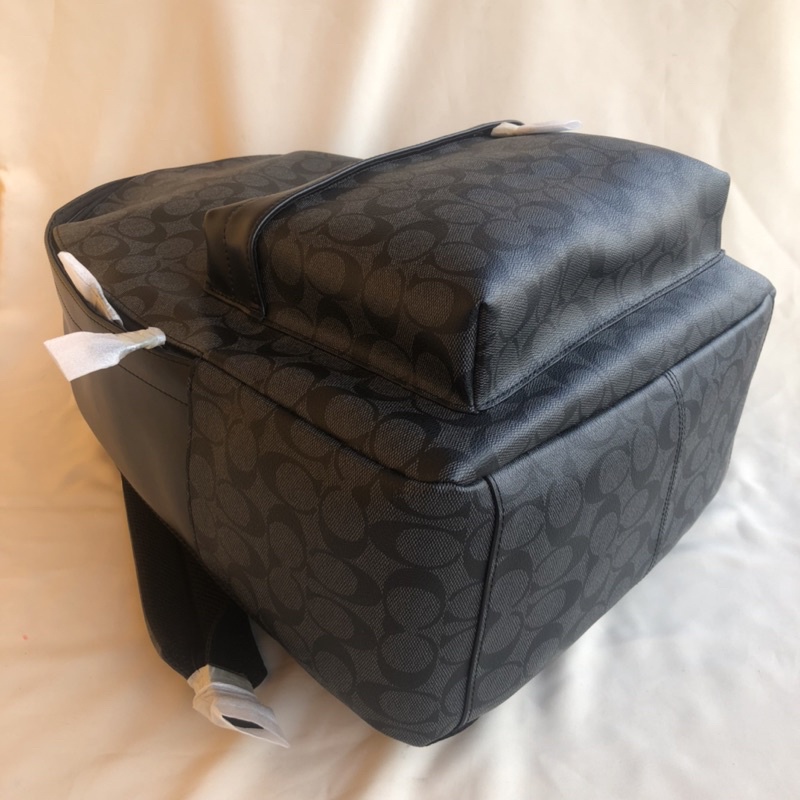 Coach Charles Backpack In Black Signature (F55398)