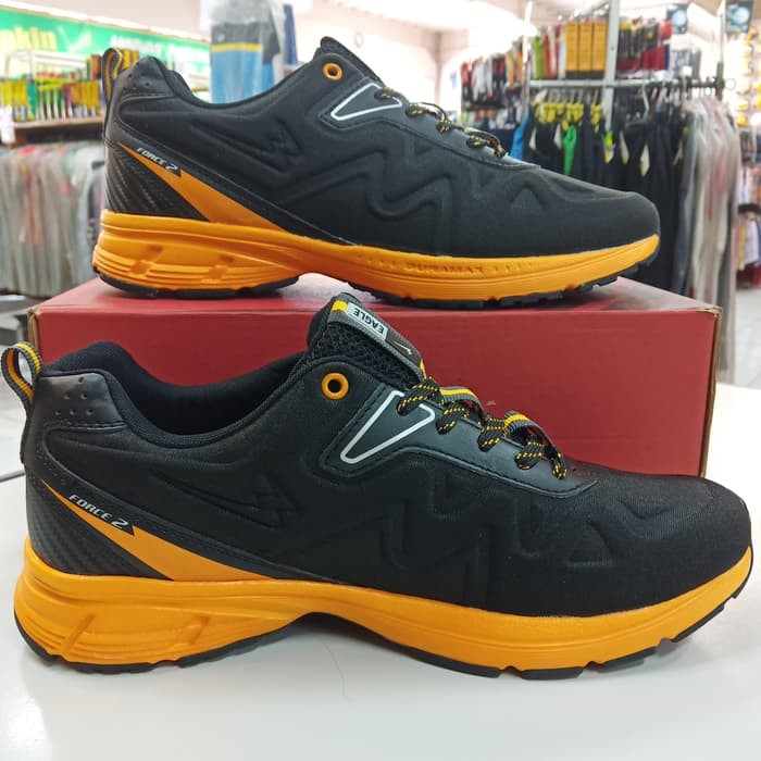 Promo sepatu sapatu running run lari olahraga eagle force 2 original terbaik