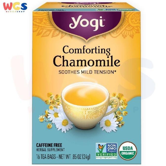 

Jual Yogi Tea Comforting Chamomile Caffeine Free 16 Tea Bags 24 Gr Teh
