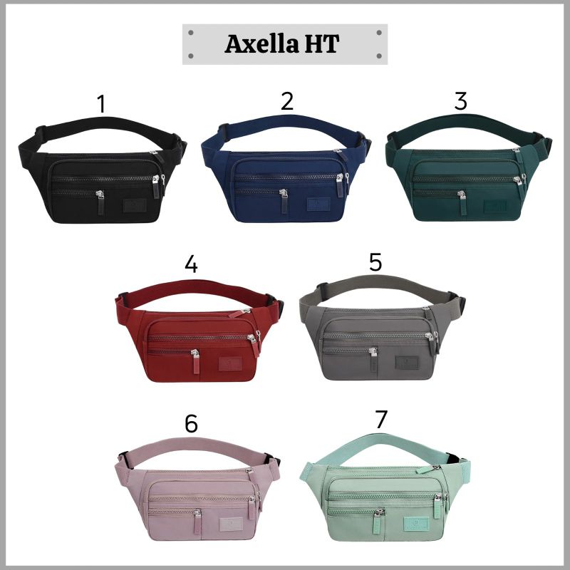 YUESITE AXELLA HT WAISTBAG TAS PINGGANG WANITA BUMBAG WATERPROOF