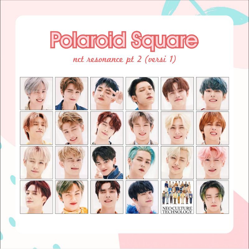 Polaroid Square NCT Resonance pt2