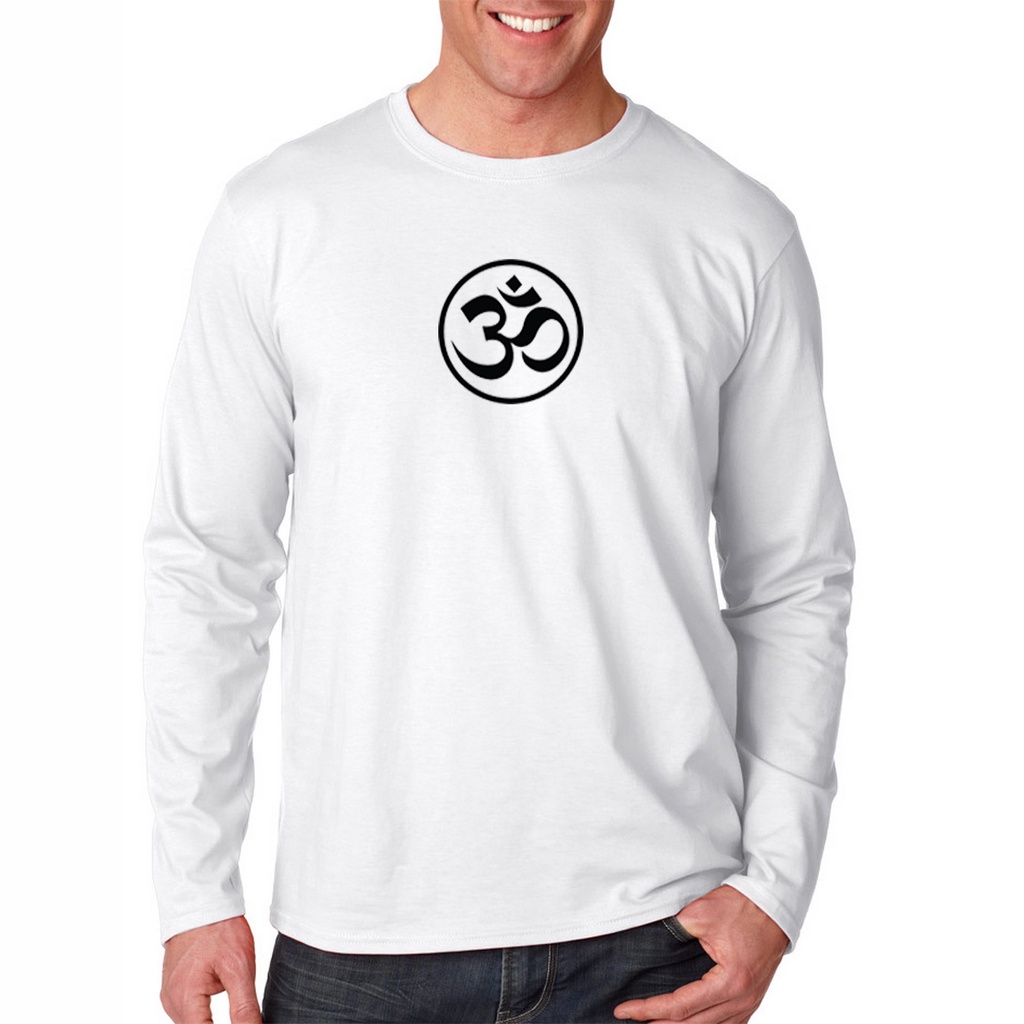 kaos panjang longsleeve ongkare pakaian adat hindu