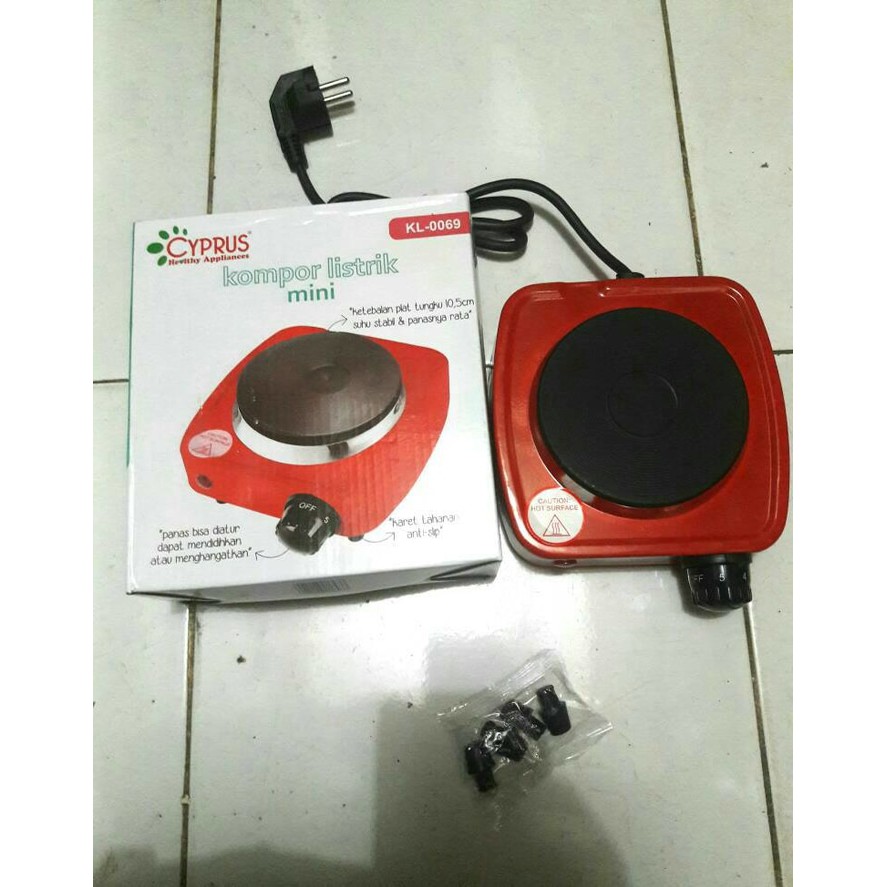 KOMPOR MINI LISTRIK CYPRUS Kl-0069