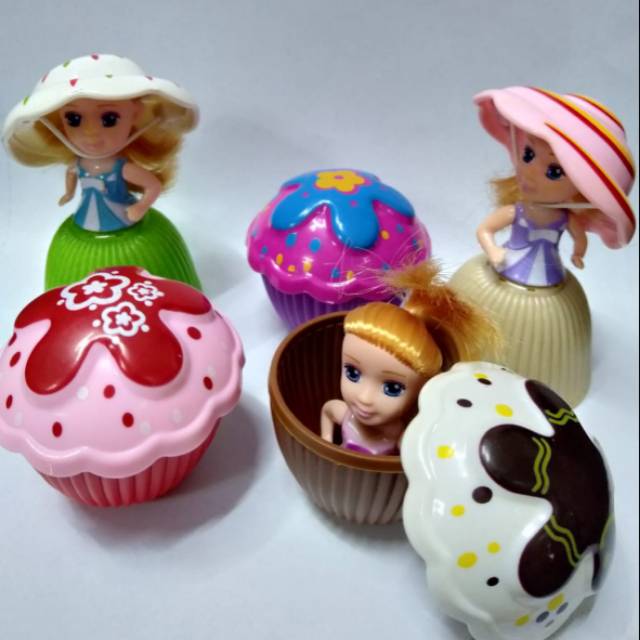 barbie cupcake surprise