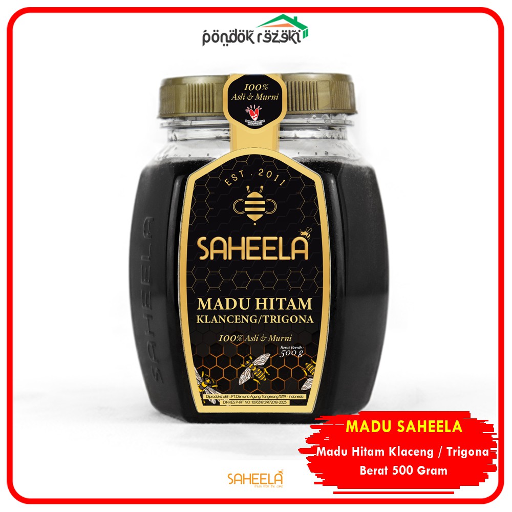 

Madu Klanceng / Trigona Saheela 500gr ASLI 100 % Original Pure Honey | Raw Honey