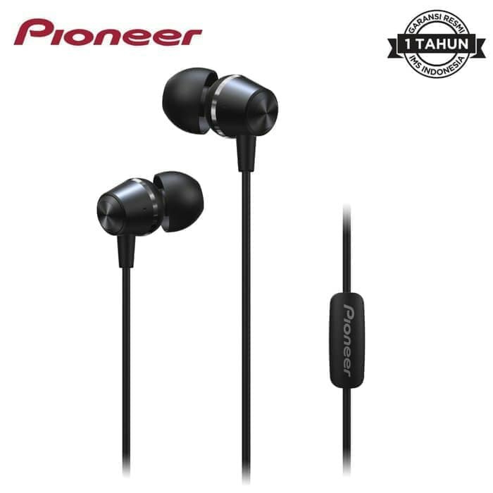 Headset Pioneer SE-QL2T In-Ear Earphones - Hitam