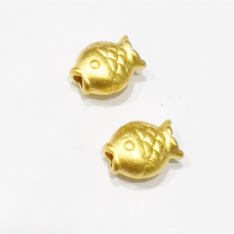 Charm Hongkong emas murni seri fish