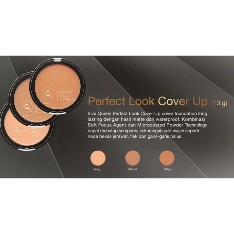 Viva Queen Perfect Look Cover up | Foundation Padat