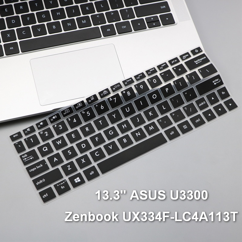 Pelindung Keyboard Bahan Silikon Untuk ASUS Zenbook UX334F-LC4A113T U3300 13.3 Inch