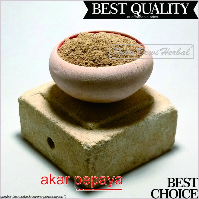 

Akar Pepaya Bubuk 1 Kg - 1000 Gram - Serbuk Akar Papaya | (Carica papaya) Papaw Pawpaw Powder