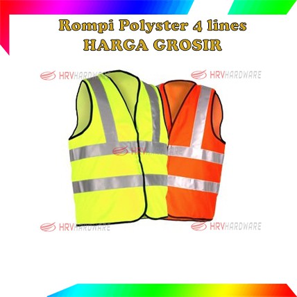 Rompi Safety Proyek bangunan scotlight scotlite reflektif parkir merk Gosave