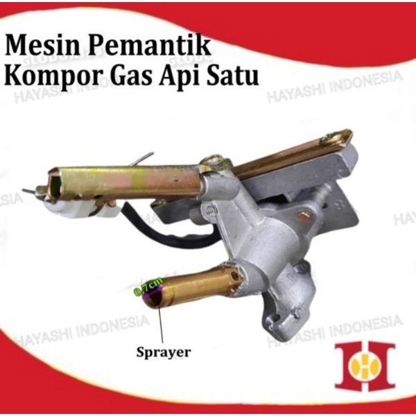 Mesin Pemantik Kompor Gas Valve Ignition Pematik RRT Umum Universal