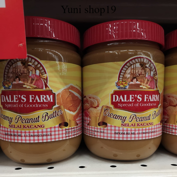 

dales farm creamy penaut butter 500gr