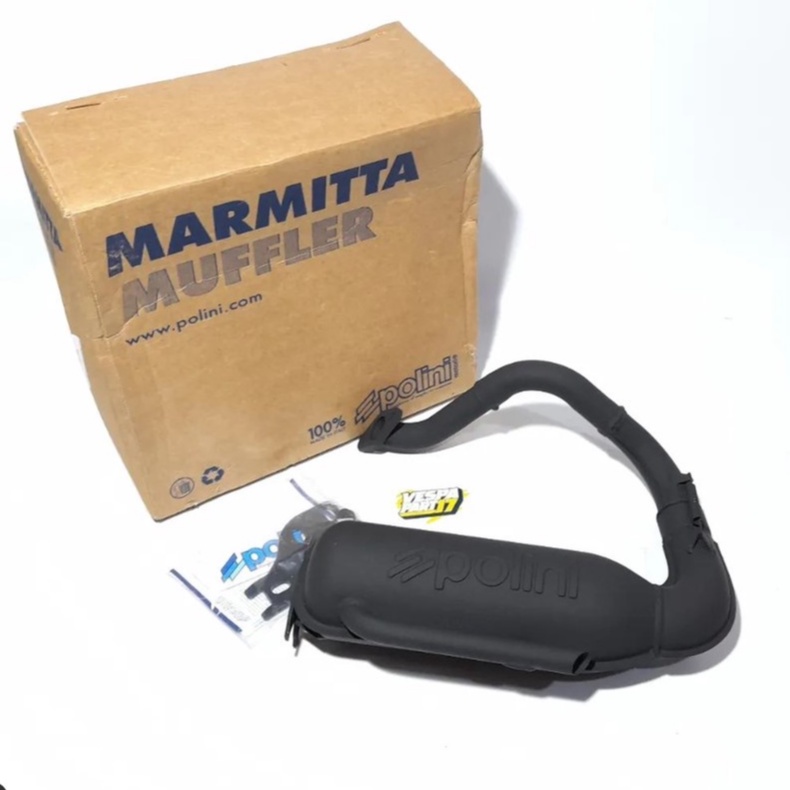 knalpot vespa pts smallframe POLINI terbaru