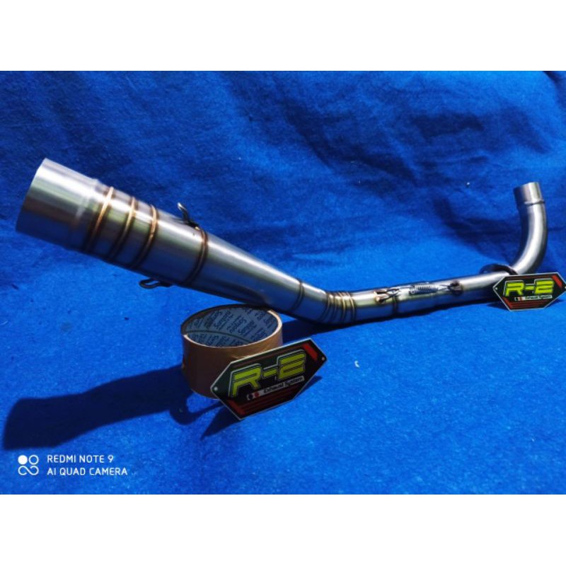 Knalpot leheran jupiter kompetisi 110-200cc drag road race pipa 32 Full stynlis-2