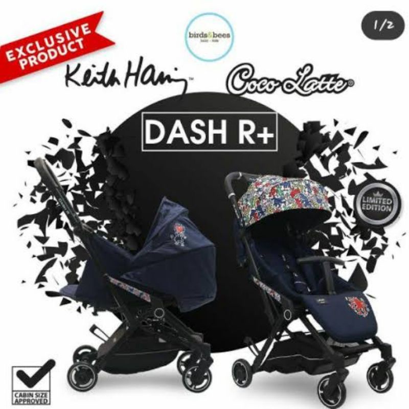 stroller cocolatte dash R x keith Haring