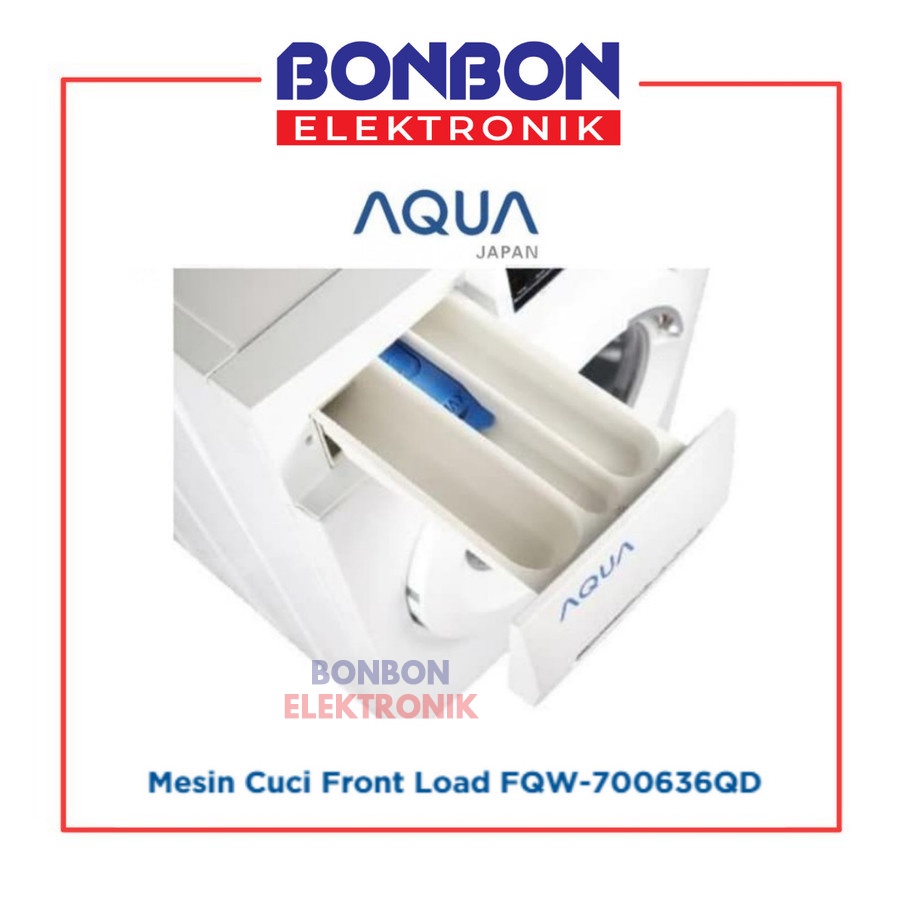 AQUA Mesin Cuci Front Loading 7KG FQW-700636QD / FQW 700636 QD