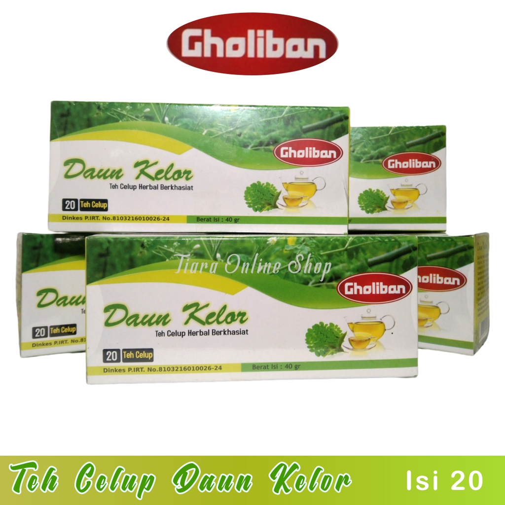 Teh Daun Kelor Gholiban Sehat Berkhasiat Original