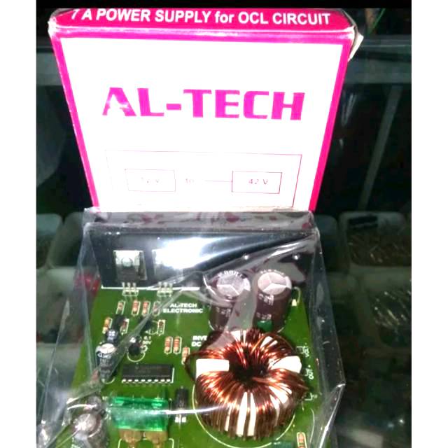 Inverter 12V DC To 42V 7A Simetris DC PWM Controller System Inverter DC To DC For OCL Circuit