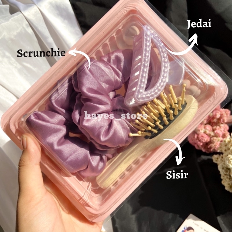 

GBW122 [MINI SCRUNCHIE] HAMPERA SCRUNCHIE JEDAI KADO BESTIE TUKAR KADO IKAT RAMBUT HAMPERS RAMADHAN GIFTBOX