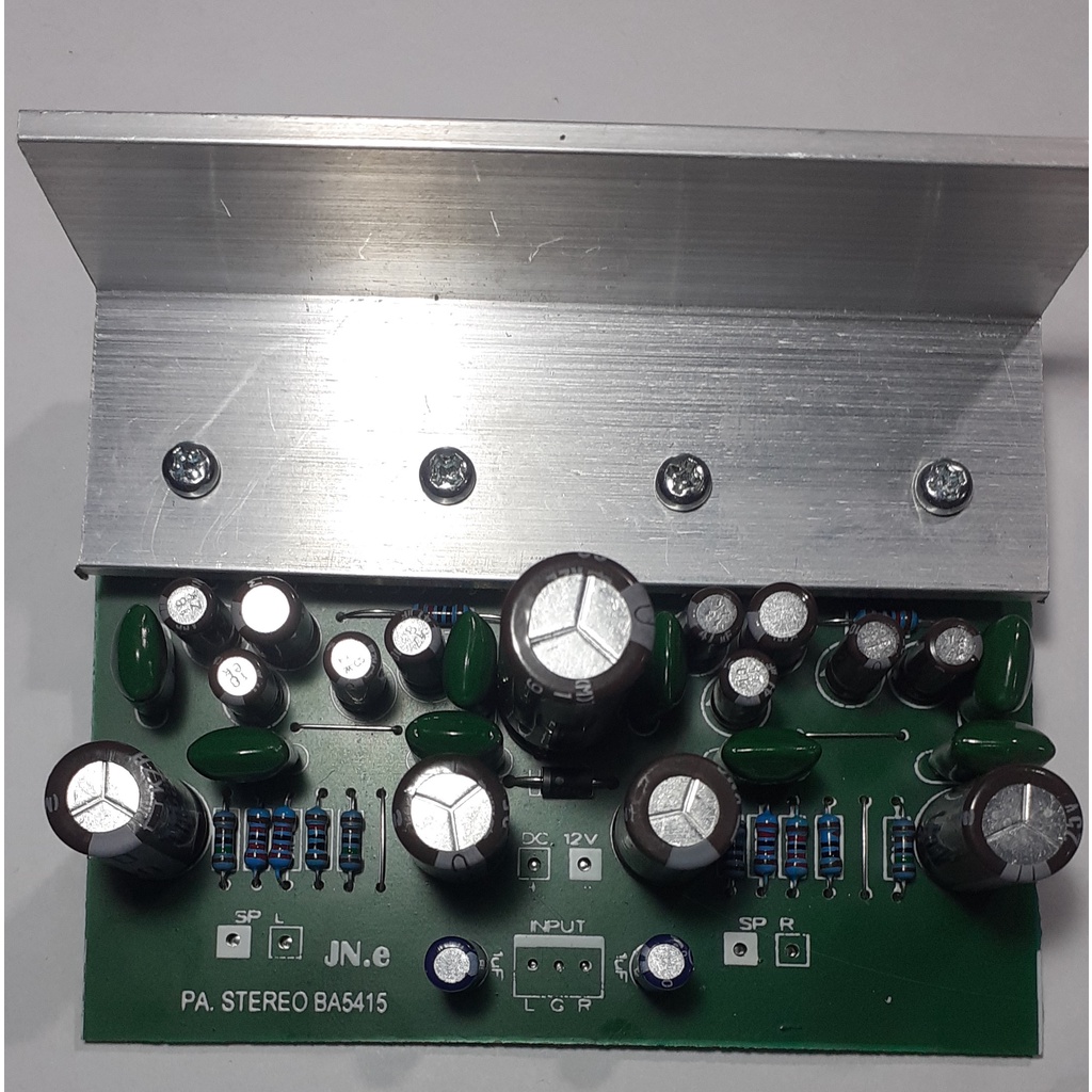 KIT POWER AMPLI STEREO BTL BA5415 DC12V ĹÌMÌŤÈĐ