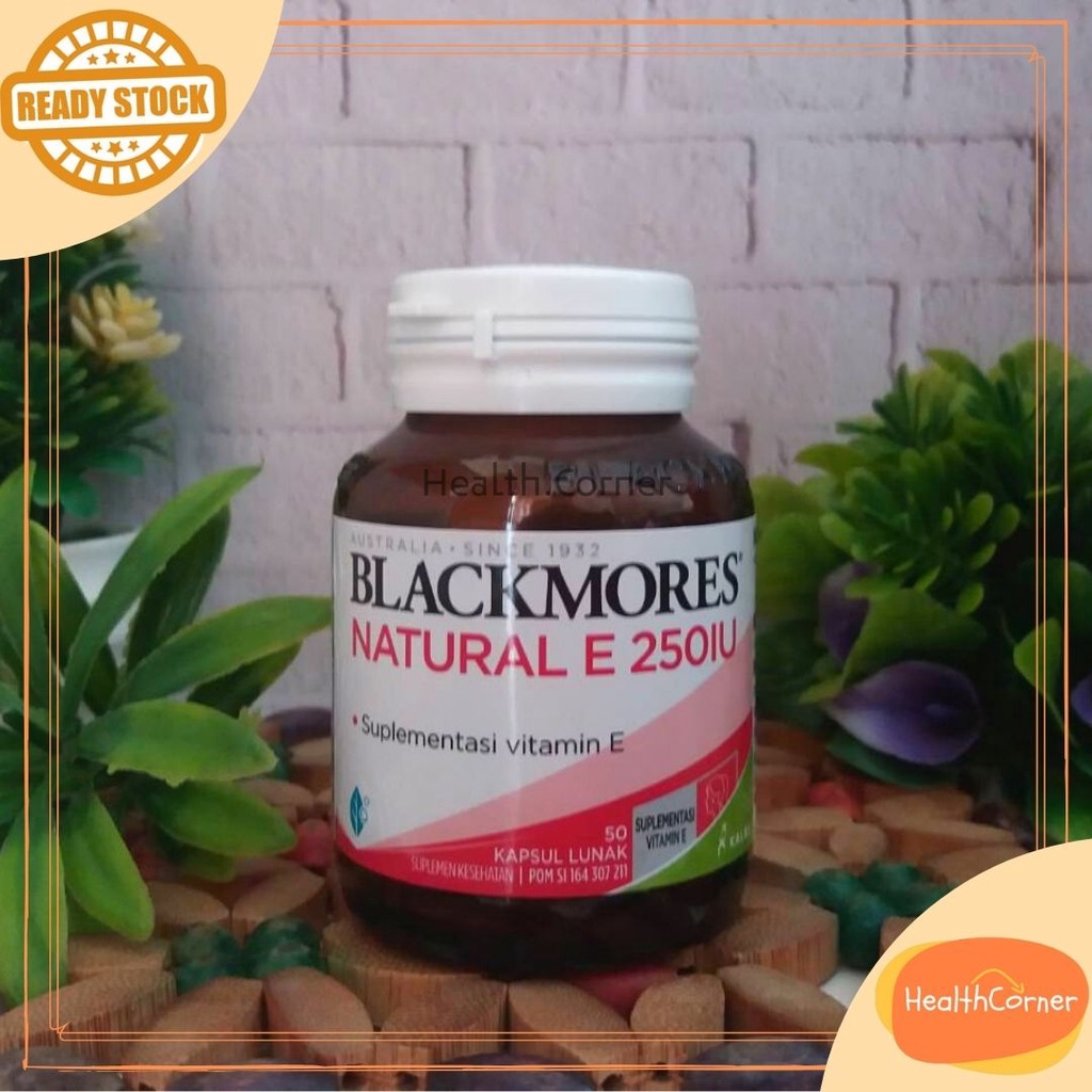 Blackmores Natural E 250 IU 50tab Kalbe