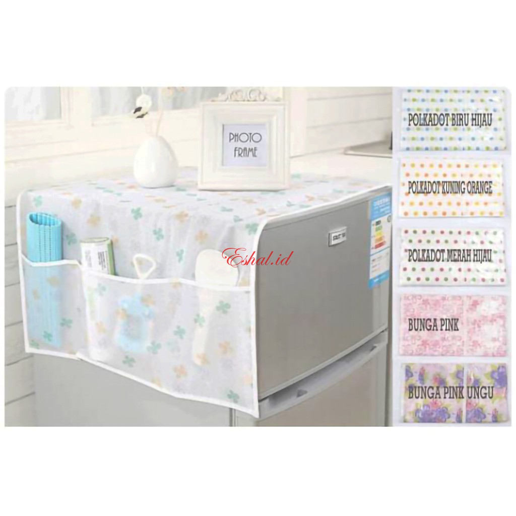 Taplak Kulkas/Taplak/Cover Kulkas/Penutup Kulkas/Taplak Penutup Kulkas/Taplak Kulkas Murah