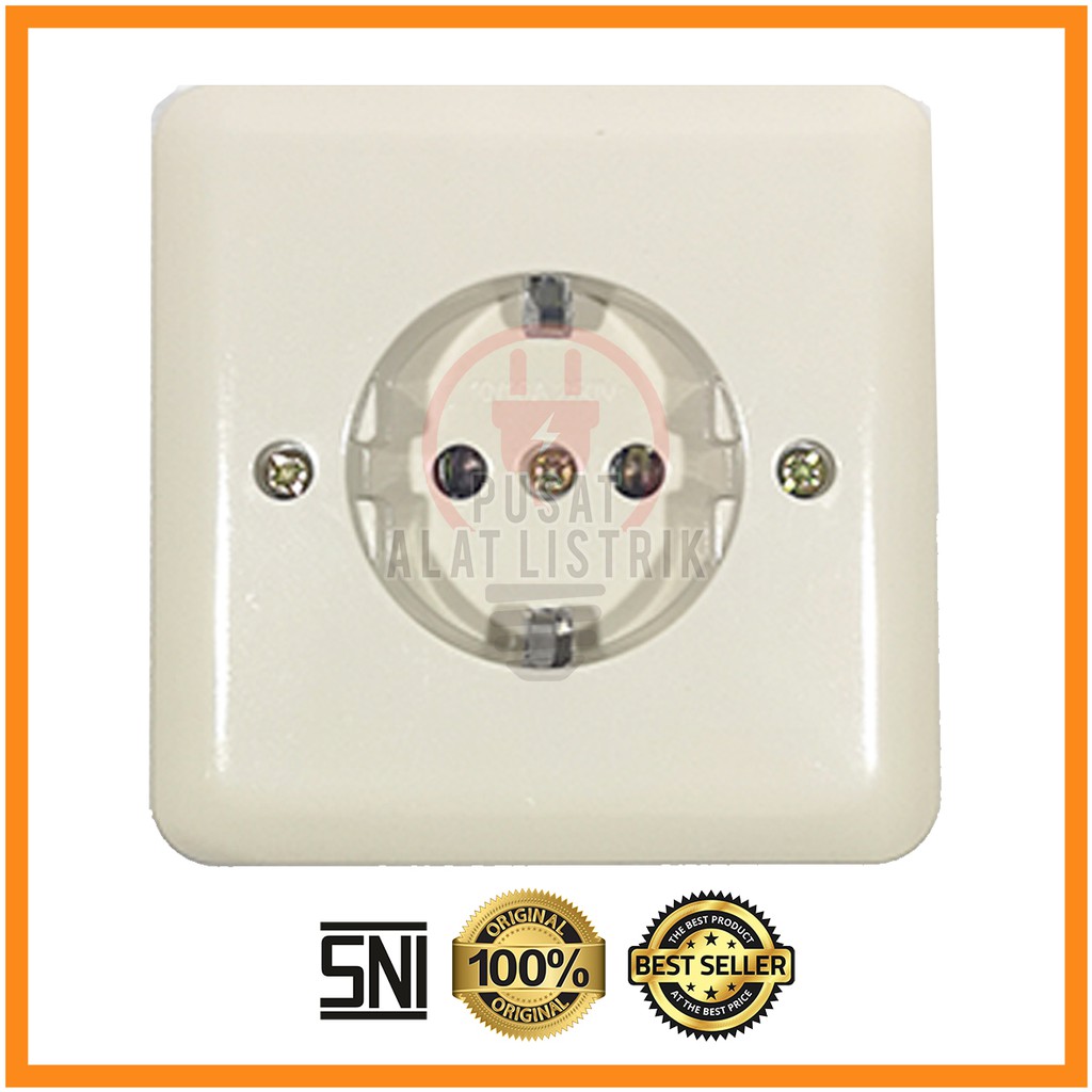 STOP KONTAK IB BRIGHT-G SNI COLOKAN LISTRIK TANAM