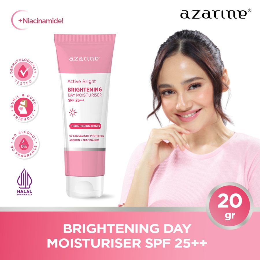 AZARINE ACTIVE BRIGHT BRIGHTENING DAY MOISTURIZER SPF 25 PA ++ 20GR