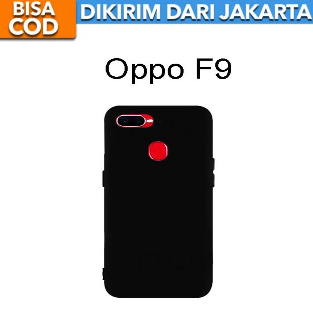 SoftCase Black Matte for Oppo F9