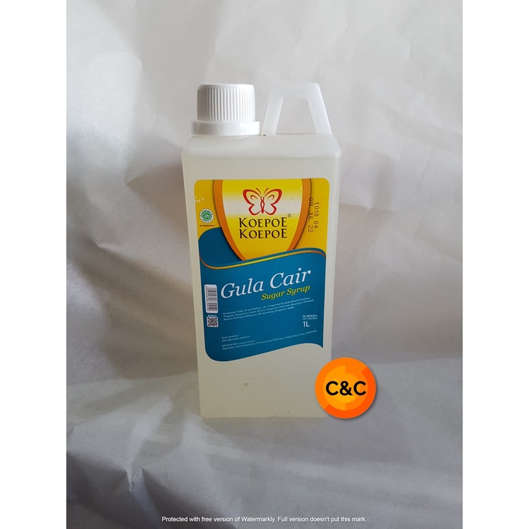 

Gula Cair / Sugar Syrup Koepoe-koepoe 1 Liter