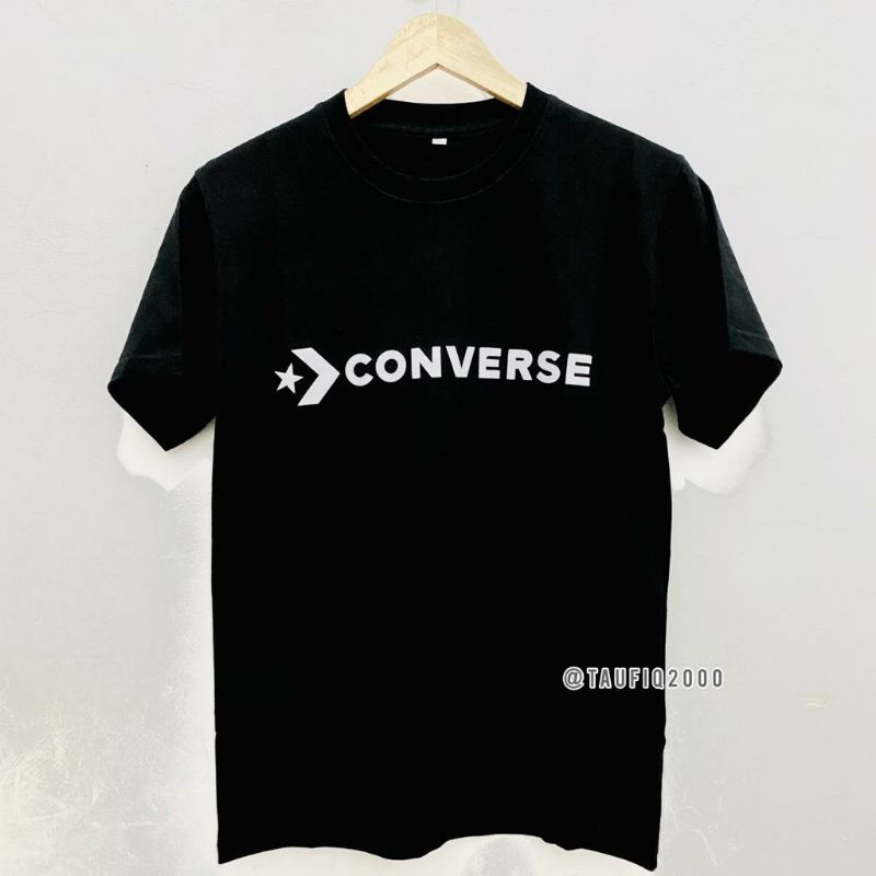 Kaos/Baju Converse Premium COTTON 24s TEBAL (bukan yg 30s tipis)