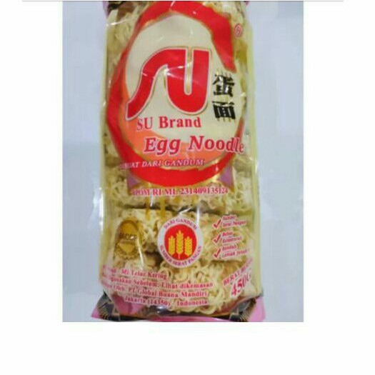 

mie kering gandum SU brand 450gr