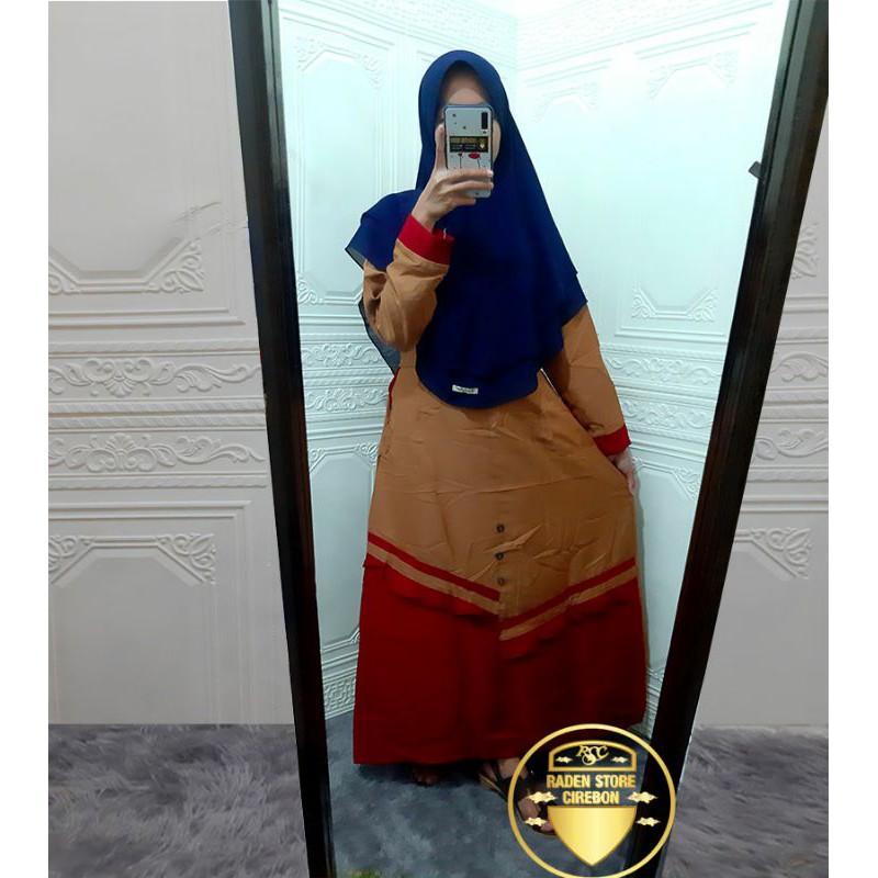 Gamis Moscrepe Naswah / Gamis Sari Muslim