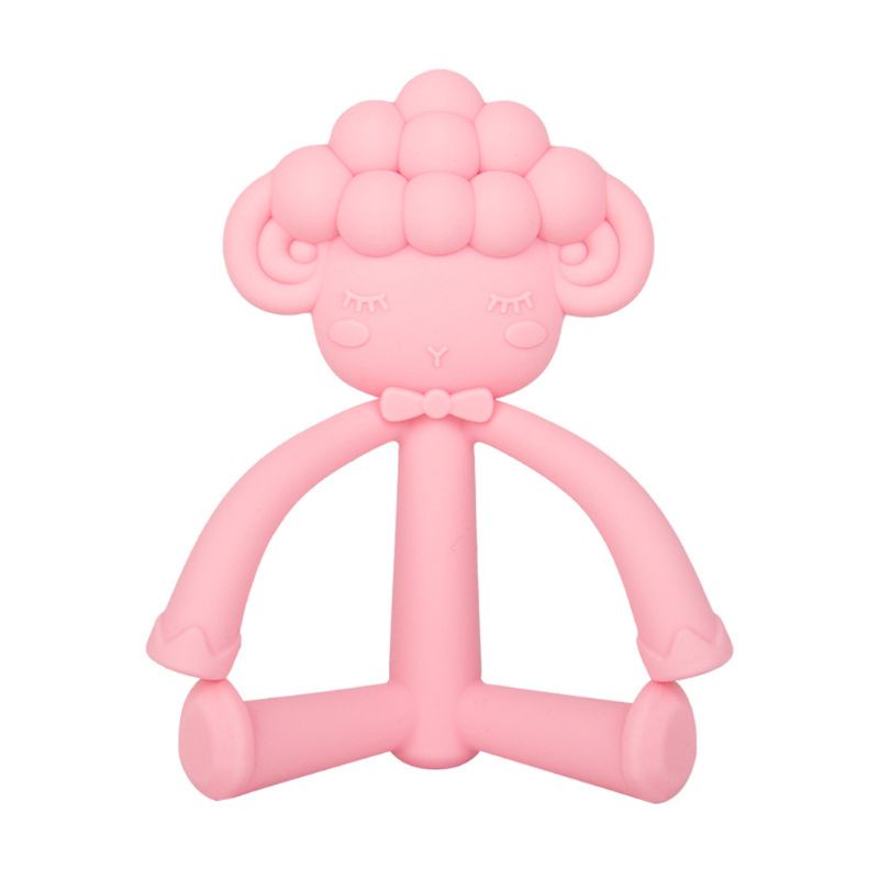 Mary Mainan Teether Silikon Food Grade BPA Free Motif Kartun Untuk Bayi