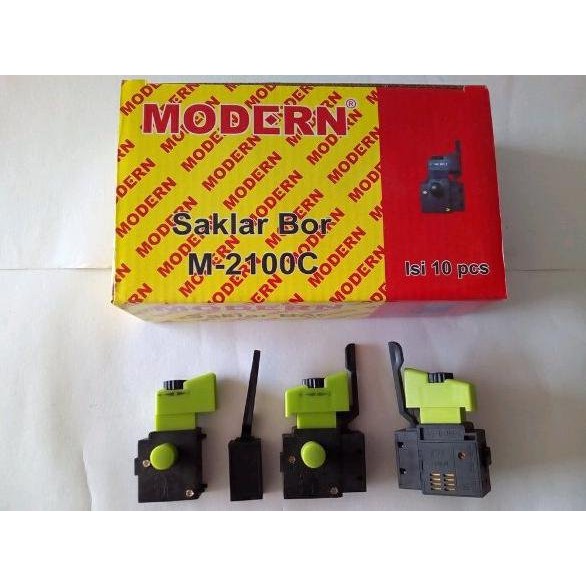 SAKLAR MESIN BOR MODERN M - 2100 C