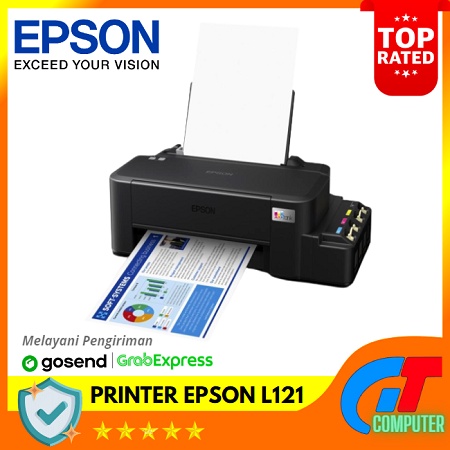 Printer Epson EcoTank L121 A4 New Original Ink Tank 664 Pengganti L120