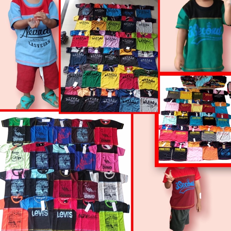 kaos anak combed